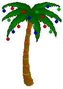 christmas palm tree